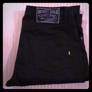 Benn Gold Murdered Out Black Jeans 34